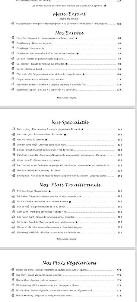 GOC PHO - Menu Image 2